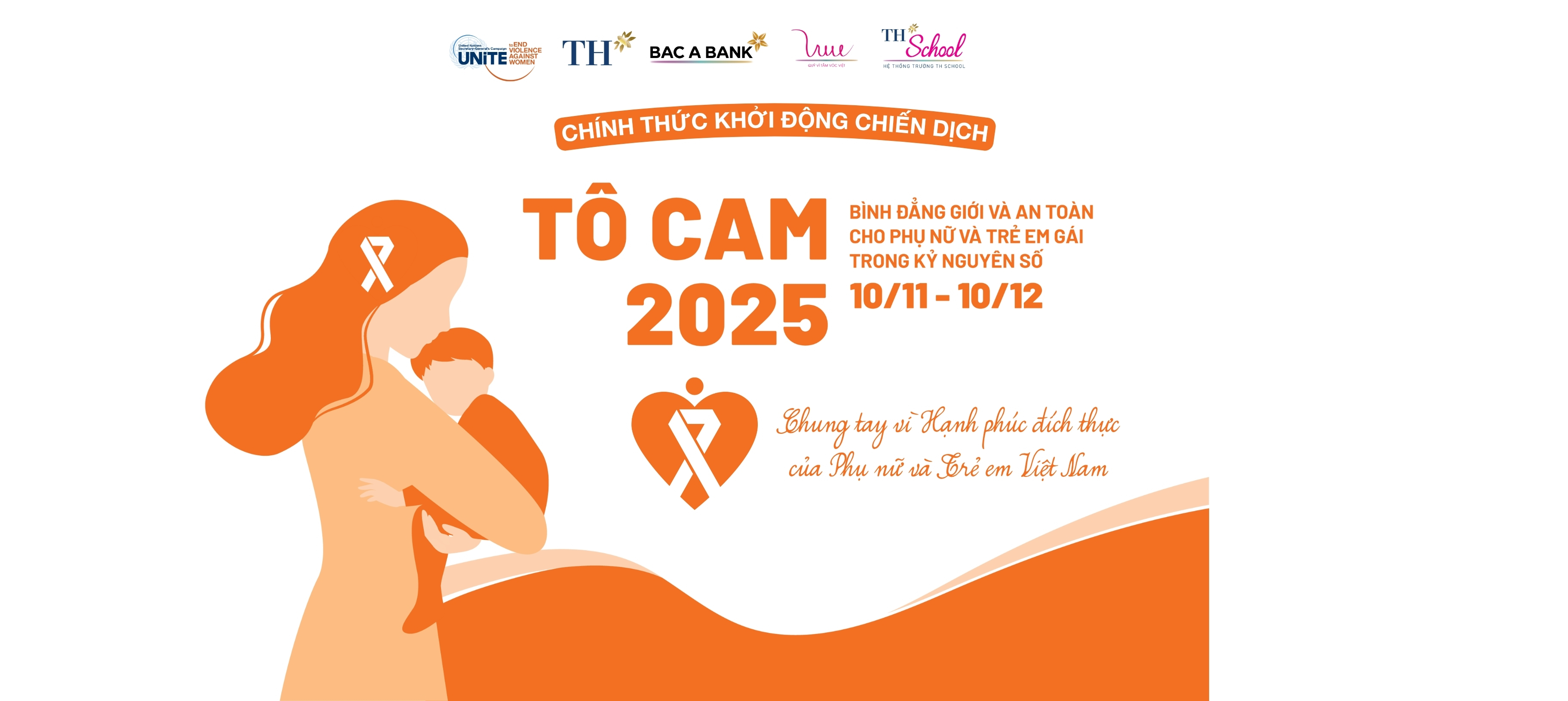 Khởi động Chiến dịch “Tô Cam 2025 -  Bình đẳng giới và an toàn cho phụ nữ và trẻ em gái trong kỷ nguyên số”